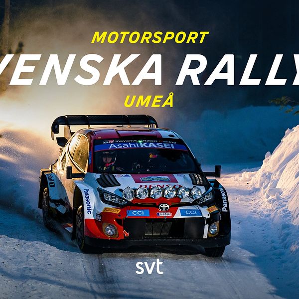 Finlands Kalle Rovanperä med kartläsaren Jonne Halttunen. – Motorsport: Svenska rallyt