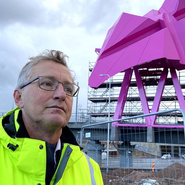 Joakim Jonsson är chef för teknik och miljö i projektet Västlänken.