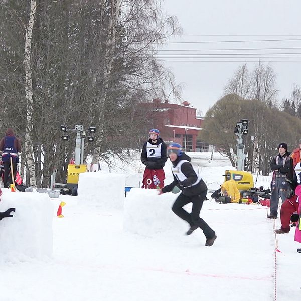 SM i snöbollskrig i Luleå