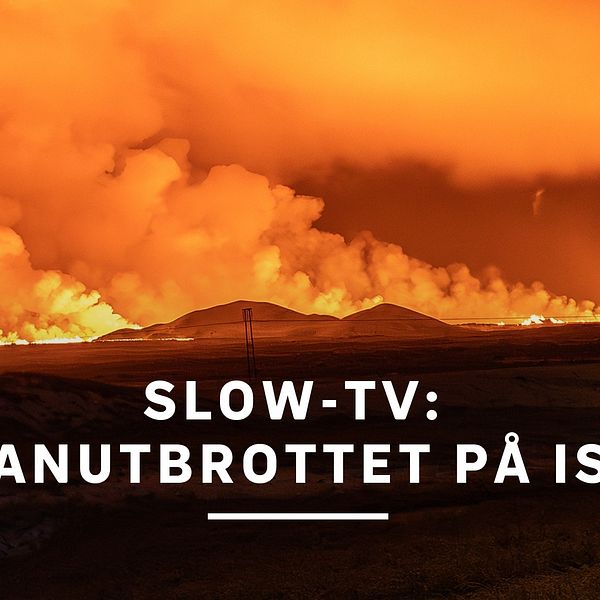 Vulkanutbrottet på Island.