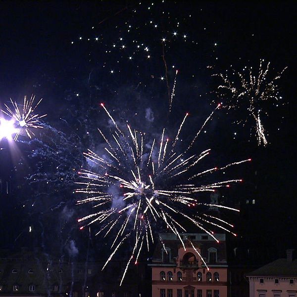 Fyrverkerier i Stockholm