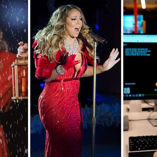 Tomte och Mariah Carey