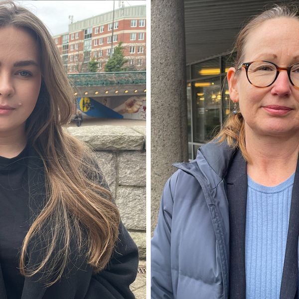 Malmöpolitikerna Linda Obiedzinski (M) och Sara Wettergren (L)