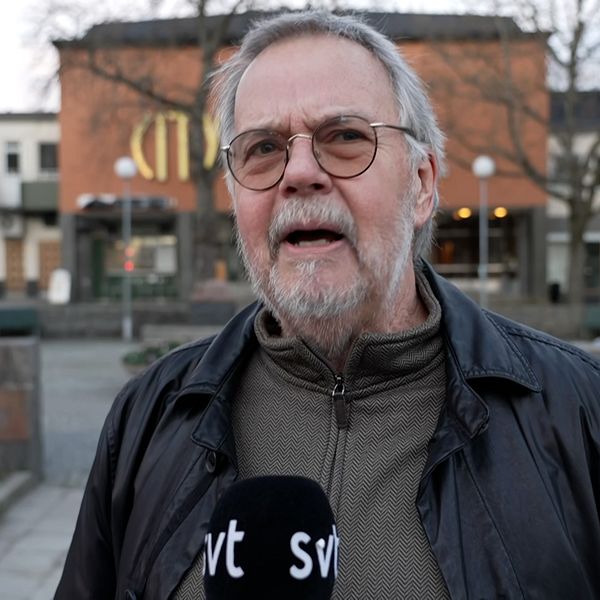 Lars Wallentin i Gubbängen centrum