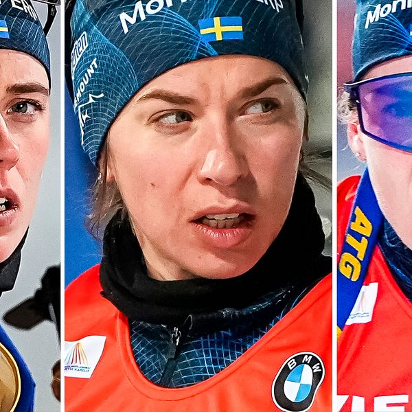 Elvira Öberg, Anna Magnusson och Hanna Öberg.