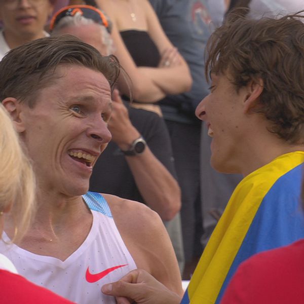 Andreas Almgren och Armand Duplantis