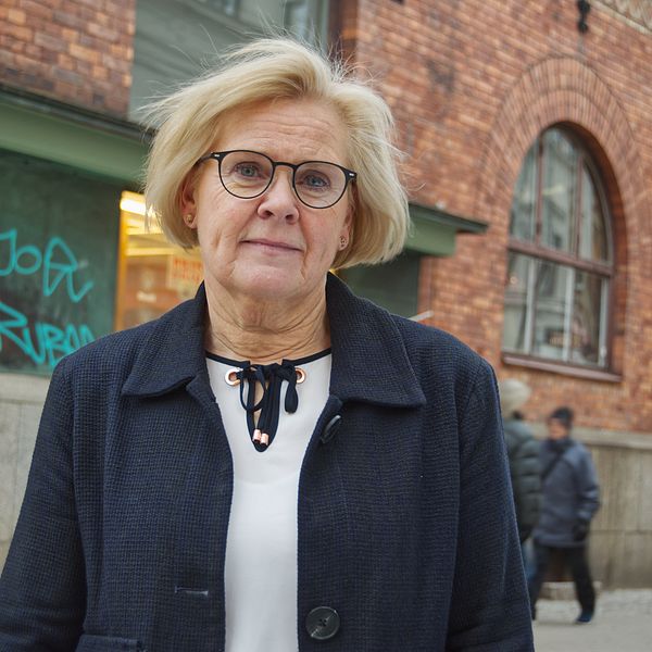Rikspolischef Petra Lundh i Gävle.