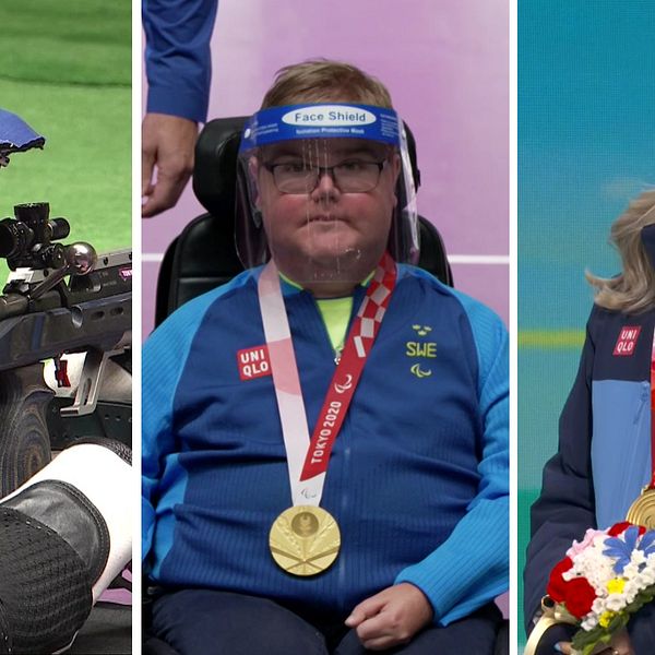 Tre av de paralympier som tävlar för Sverige under OS 2024