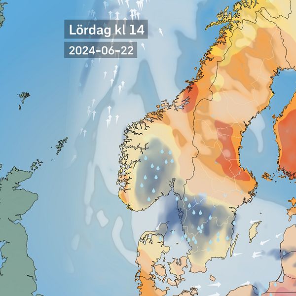 Regn, snö, sol därför skiftar vädret i april SVT Nyheter
