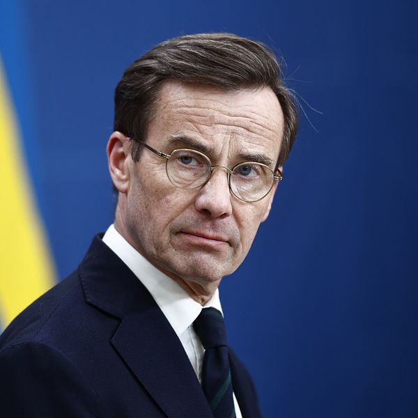 Statsminister Ulf Kristersson (M).