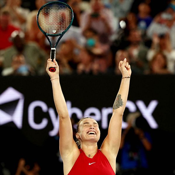 Aryna Sabalenka försvarade Australian Open-titeln.