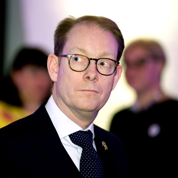 Tobias Billströms ansikte.