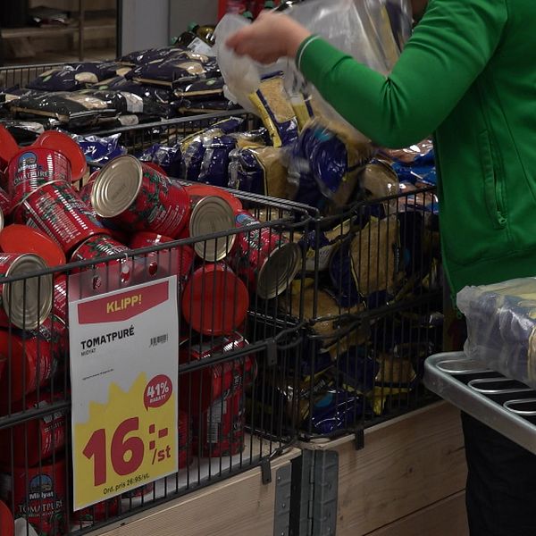 Matpriser, affär, extrapriser