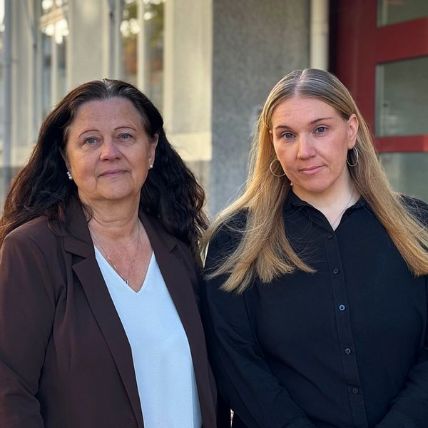 Cecilia Clausson funktionschef och Nicolina Gregard, enhetschef socialtjänsten i Eksjö.