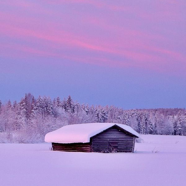 Vuollerim, Lappland den 24 januari