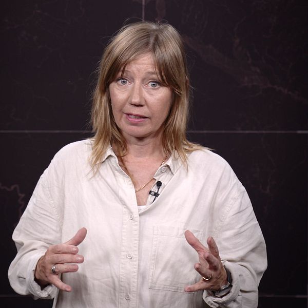 SVT:s Ukrainakorrespondent Elin Jönssno.
