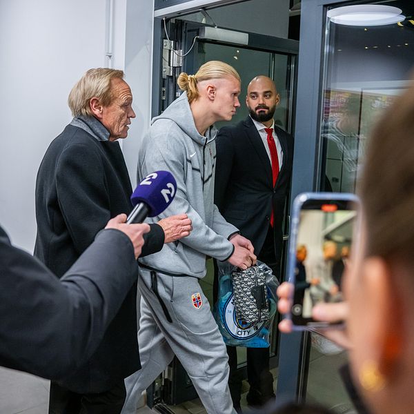 Fotbollsspelaren Erling Haaland.