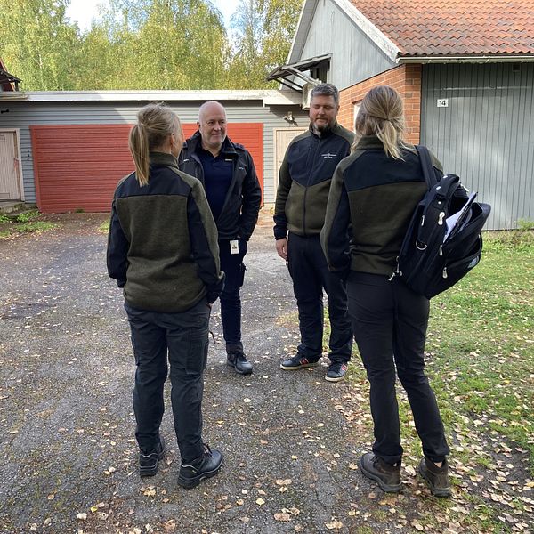 Bärplockarna nya boende granskades av Ljusdals kommun idag