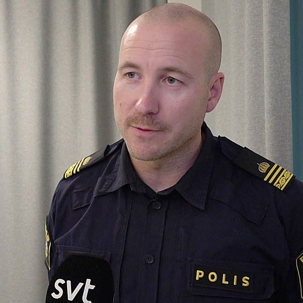 Emil Kågström, gruppchef på polisen i Norra Lappland.