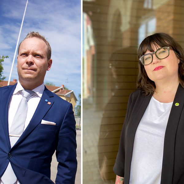 Oppositionsrådet Peter Asp Vilén (SD) vill införa kameraövervakning i Hudiksvall. Kommunalrådet Lina Johnsson (MP) menar att det finns bättre åtgärder för att skapa trygghet.
