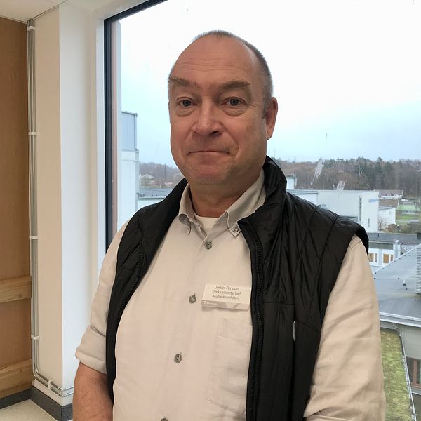 Jerker Persson, verksamhetschef för akutverksamheten på Sjukhusen i väster.