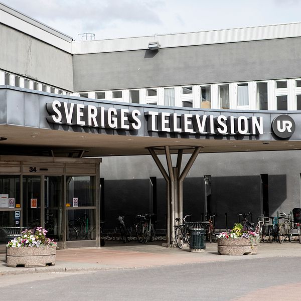 Sveriges television exteriör.