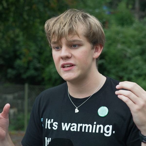 klimataktivisten Andreas Magnusson