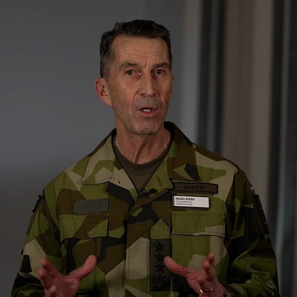 Micael Bydén, överbefälhavare i Försvarsmakten