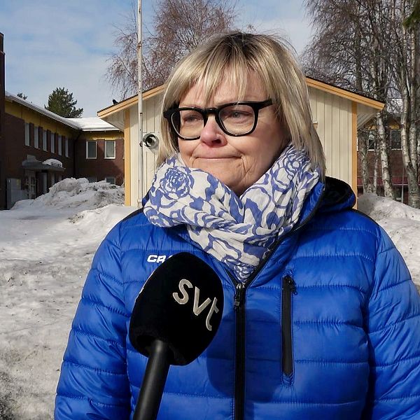 Annika Åkerlund, cancerpatient i Jokkmokk.