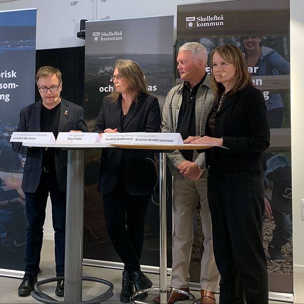 Kommunledningen i Skellefteå.