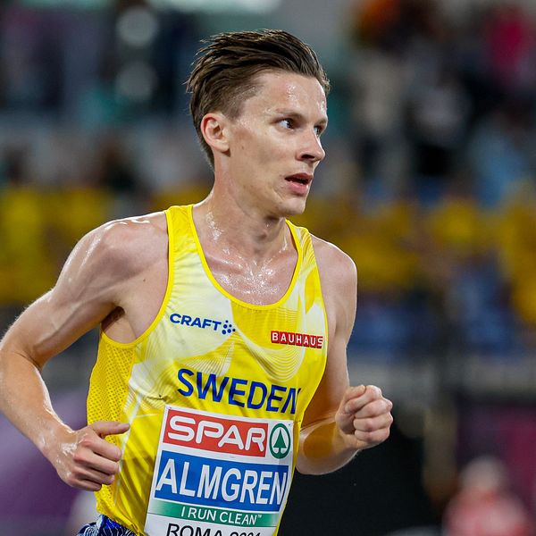 Andreas Almgren är uttagen till inomhus-EM i Nederländerna nästa månad. Arkivbild.