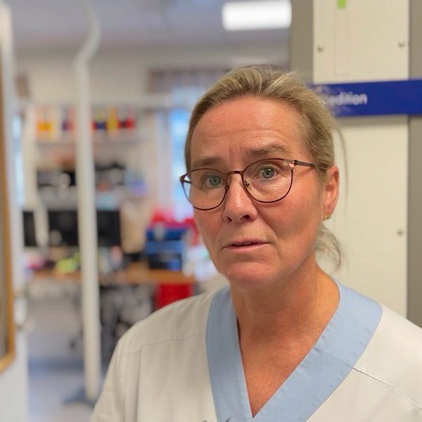 Marie Jinder, verksamhetschef infektionskliniken i Skellefteå