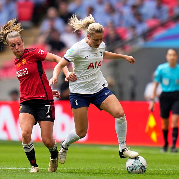 Fotbollsspelaren Amanda Nildén