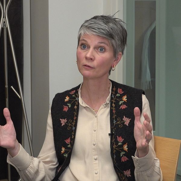 Febe Stenson, tillträdande direktor på Stadsmissionen i Örebro, berättar mer om situationen på matcentralen inför jul.
