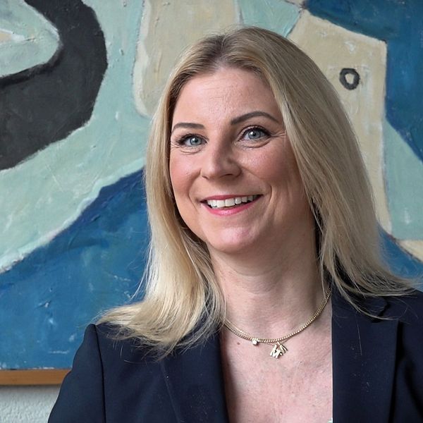 Kvinna på bild vid namn Jeanette Vinberg.