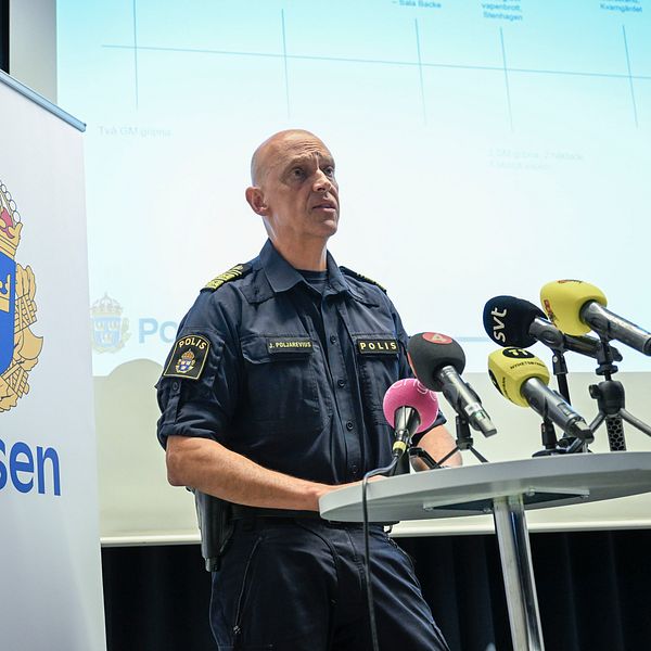 Jale Poljarevius, underrättelsechef vid polisen