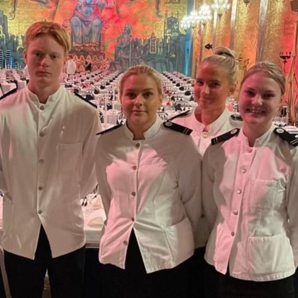 Elever från Åre restaurangskola