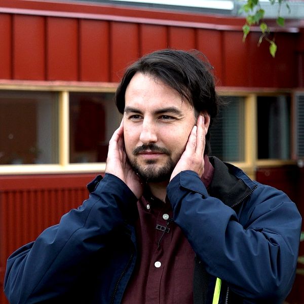 Nykvarns säkerhetschef, Zacharias Tjäder.