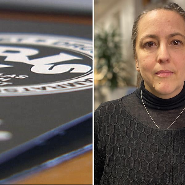 Kris logotype och Johanna Freed, enhetschef på Socialstyrelsen