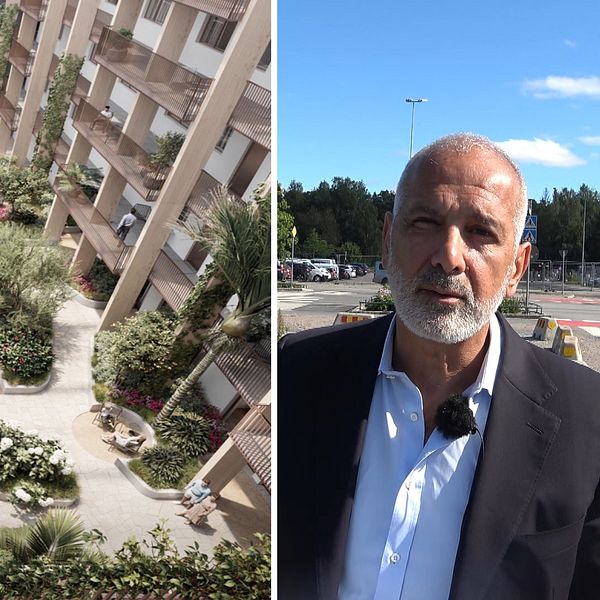 Bild på projektet och Gorgen Abrami.