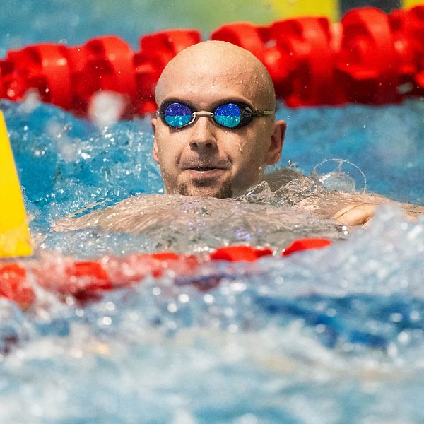 Stefan Nystrand missade A-finalen i Swim Open.