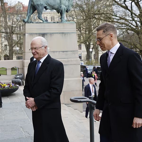 Kungen och Finlands president.