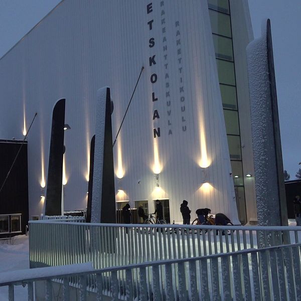 Nya raketskolan i Kiruna.