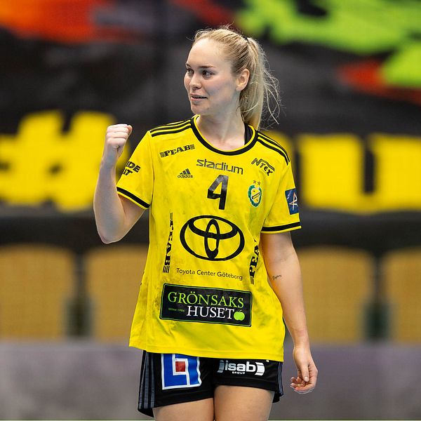 Sävehofs Thea Stankiewicz fick jubla till slut.