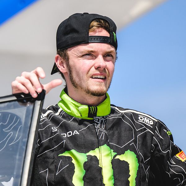 Rallyföraren Oliver Solberg.