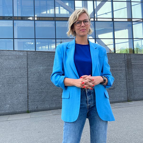 Kommunalrådet Jennie Claesson (L) är för spårväg, precis som hennes parti i Uppsala.