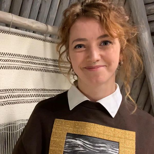 En rana och scenograf  Lisanne Fransen