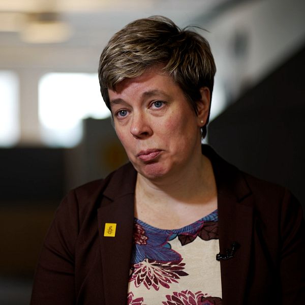 Amnesty International Sveriges generaldirektör Anna Johansson