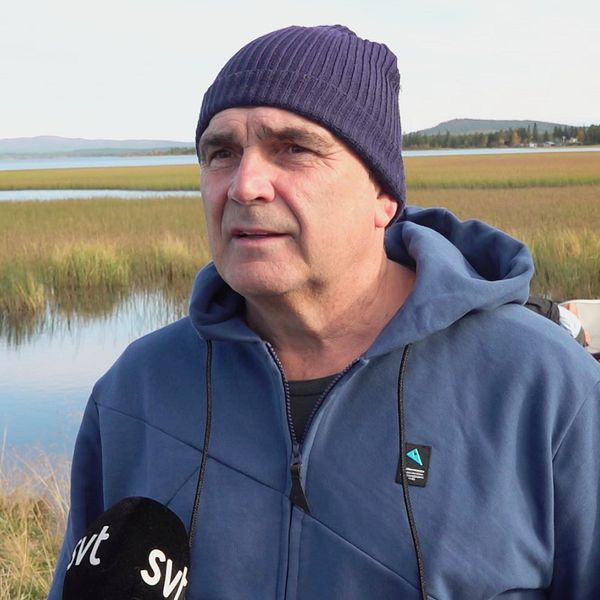 Porträtt på Dan Mella, fiskeentreprenör i Kiruna.