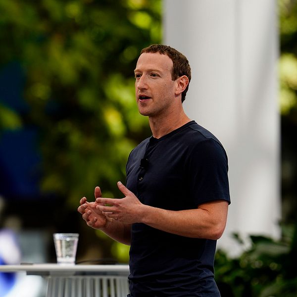 Mark Zuckerberg, högste chef och grundare av Meta.